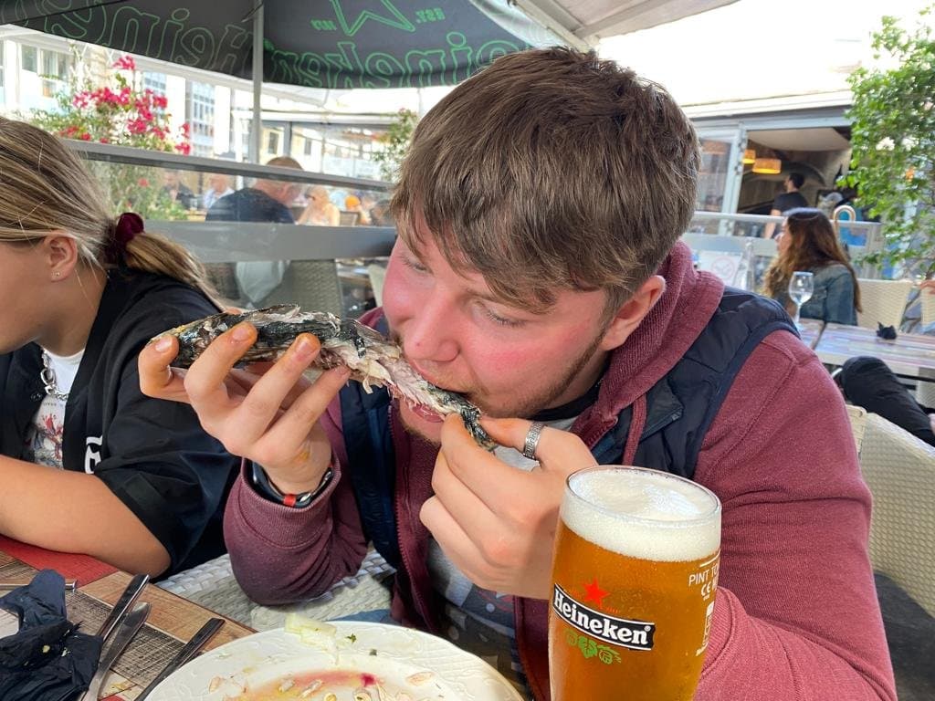 Guest photograph from the Hook & Cook, Gibraltar